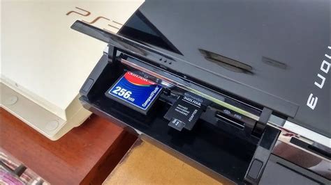 ps3 sd card slot|What is the MAX storage for a Fat PS3s CF, SDXC, and Memory Stick SD .